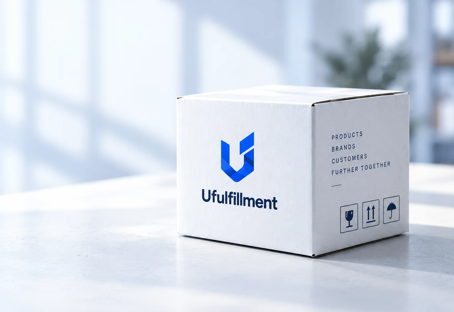Illustrative branded packaging